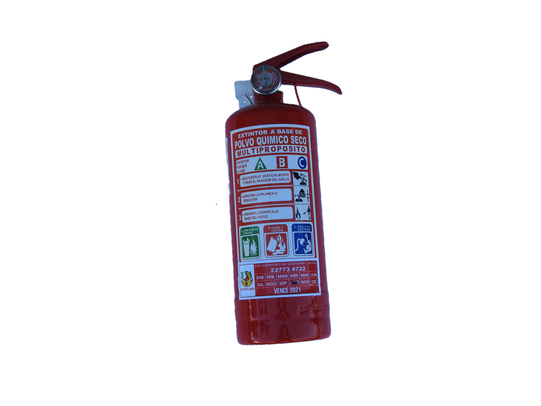 Extintor PQS ABC