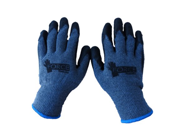 Guante Hilo Palma Latex